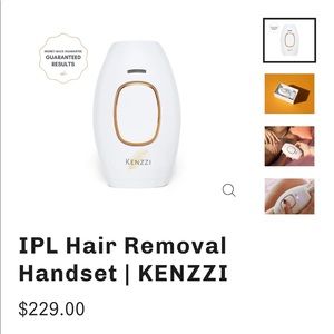 Kenzzi premium hair removal handset (unopened)